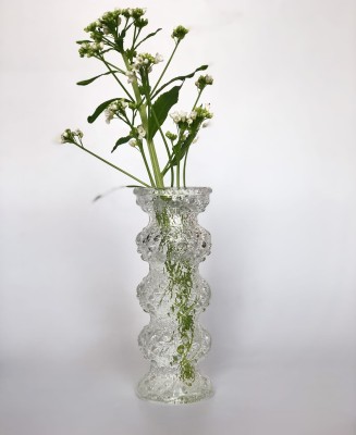 Wazon świecznik Oberglas Austria 18cm