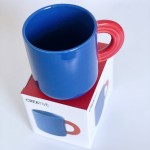 Kubek porcelanowy EASY LIFE CREATIVE 350 ml, granat