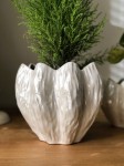 Osłonka ceramiczna "White Flower" 