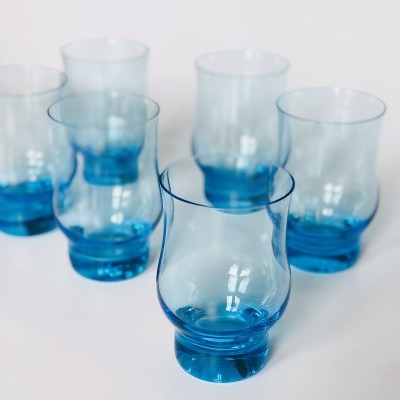 Zestaw Anchor Hocking - Tivoli, szklanki 6 sztuk  aqua blue