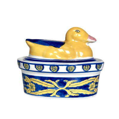 Pojemnik porcelanowy kaczka
