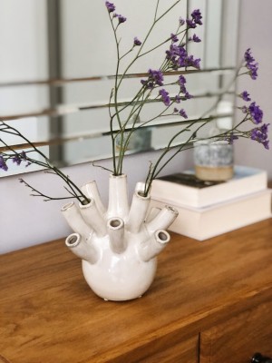 Wazon ceramiczny Pinokkio White