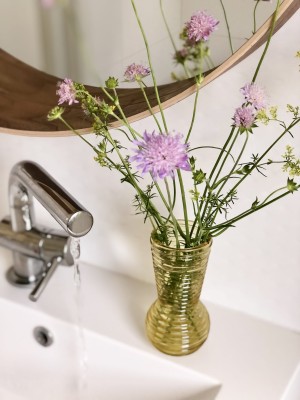 Wazonik miodowy 12cm, seria Pierścienie Huta Prądniczanka