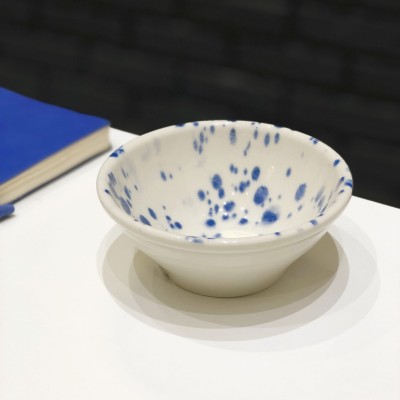 Miseczka kobaltowe kropki