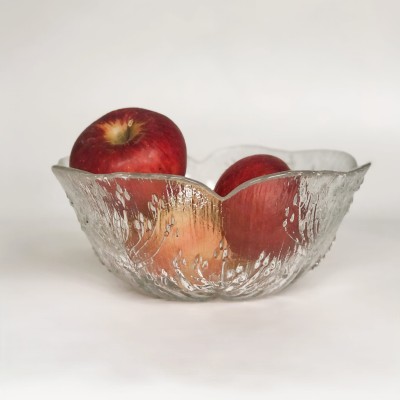 Misa szklana ozdobna, projekt Pertti Kallioinen dla Lasisepät Mäntsälä.