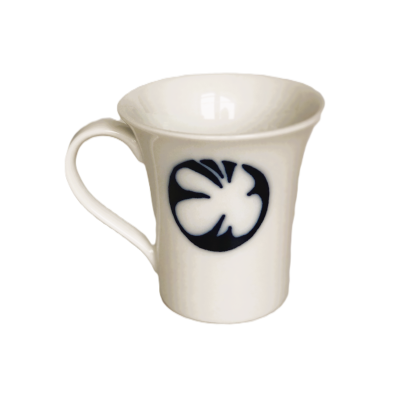 Kubek porcelanowy inspirowany baśniami Hansa Christiana Andersena - "Calineczka" projekt Lin Utzon dla Rosendahl, 2005 r.