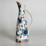 Wazon Volkstedt Turyngia Echt Kobalt 21 cm