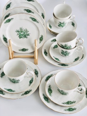 Porcelanowy serwis Seltmann Weiden Bavaria, 6 osób.