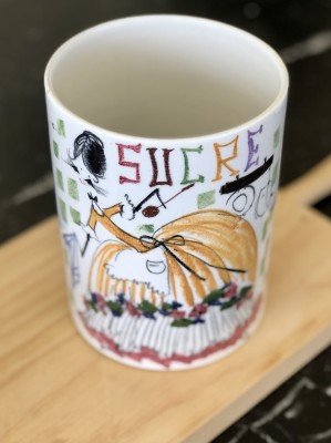 Ceramiczny pojemni kuchenny "Sucre" - projekt Melvia Sharps dla Quadrifoglio 