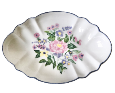 Półmisek ręcznie malowany Limoges Francja