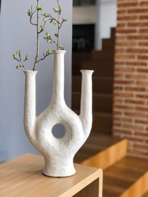  Ceramiczny wazon Isla- ręcznie wykonany