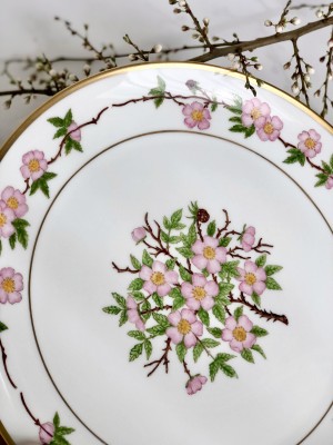 Duży talerz patera na ciasto  Furstenberg 1974 r