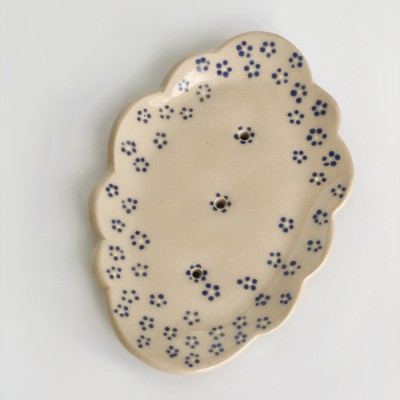 Ceramiczna mydelniczka, ręcznie wykonana.