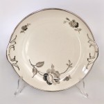 Patera porcelanowa Black Rose Kjobenhavns Porcellains Maleri.