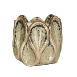 Ceramiczna osłonka na doniczkę LEAVES rozmiar L