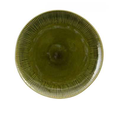 Talerz ceramiczny Forest Green 20,5 cm - Mica Decorations