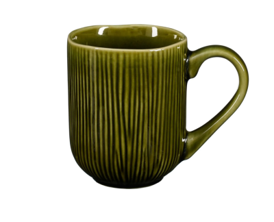 Kubek ceramiczny Forest Green poj. 350 ml - Mica Decorations